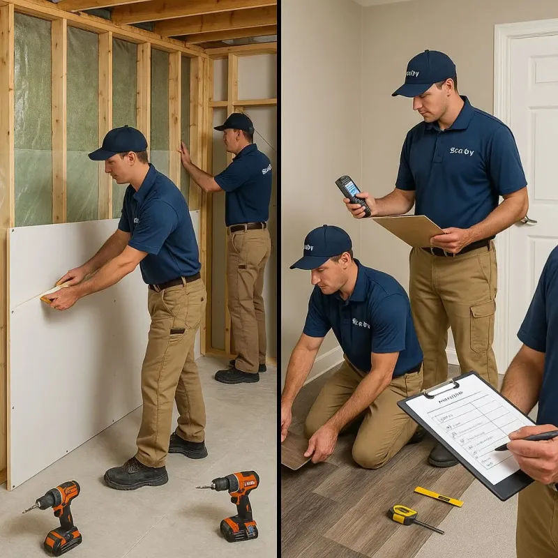 Repairs and Reconstruction process in Oxford, PA