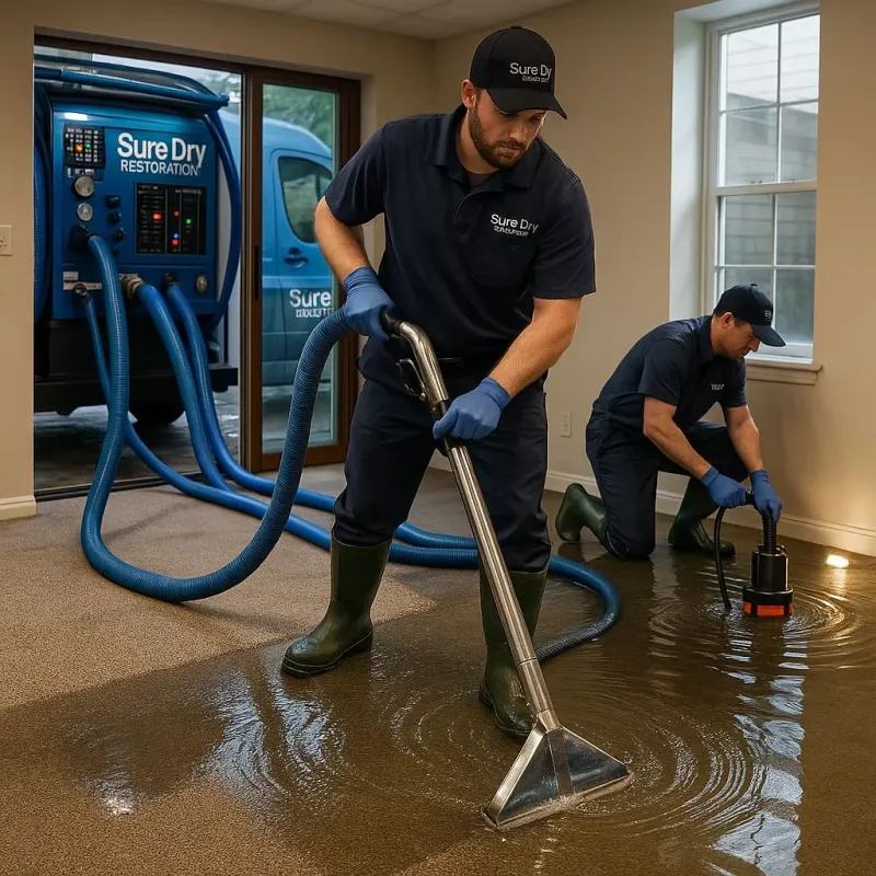 Water Extraction and Removal process in Oxford, PA
